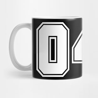 numbered design 042 Mug